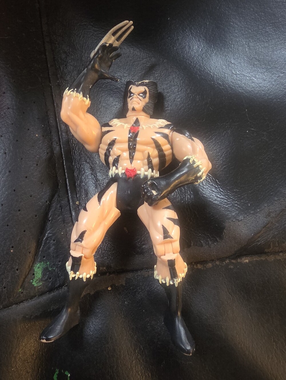 Marvel X-Men Flashback Savage Land Wolverine Comics 1995 Toy Biz